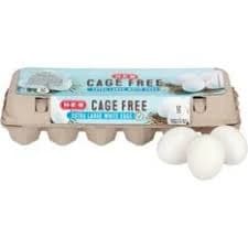 H-E-B Grade AA Cage Free Extra Large White Eggs