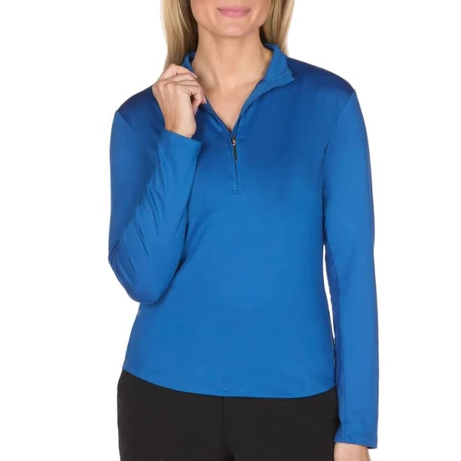 The American Outdoorsman Women's Sun Protection Quarter-Zip Pullover