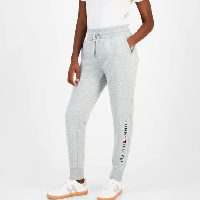Tommy Hilfiger Pants Tommy Hilfiger Black Joggers With Logo Detail