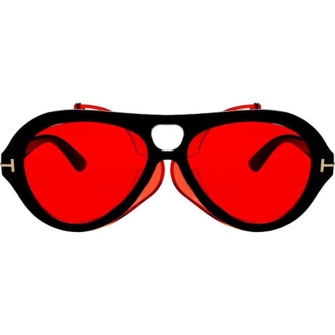 Pierce Oval Sunglasses