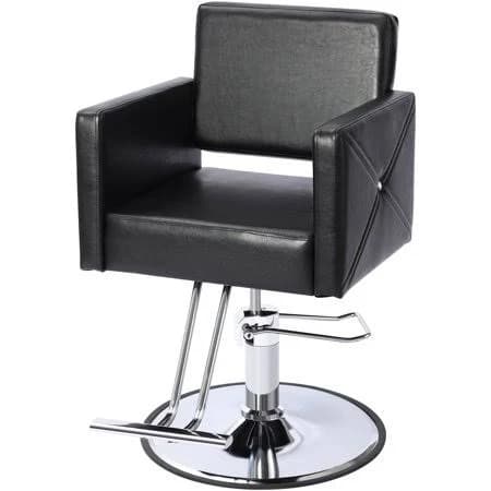 Kigoty Adjustable Hair Stylist Chair with Foot Rest