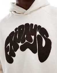 Bershka Friday graphic hoodie in white | ASOS