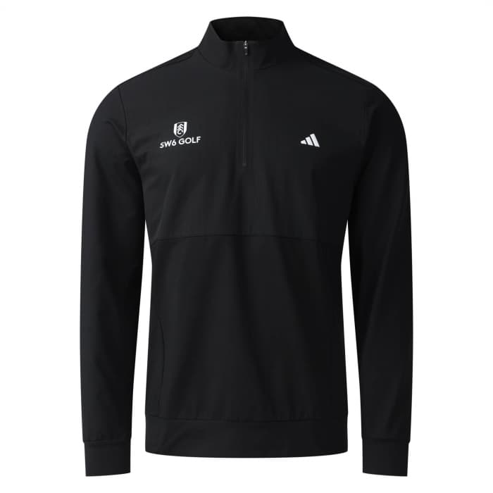 Mens Golf Quarter Zip Black