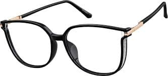 Black Geometric Glasses #2036921 | Zenni Optical