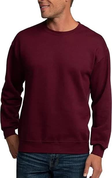 Fruit of the Loom Men's EverSoft Fleece Crew Sweatshirt