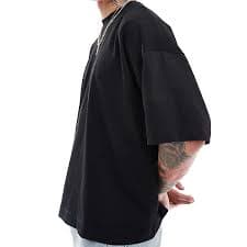 ASOS DESIGN heavyweight extreme oversized t-shirt in black | ASOS