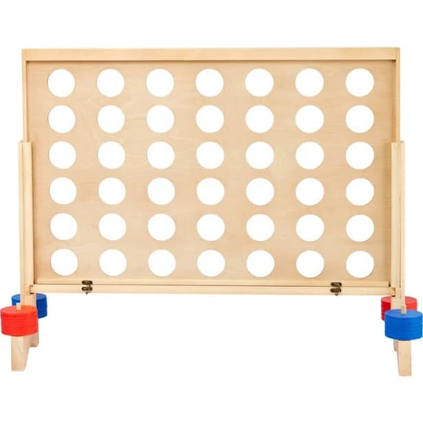 AGame Jumbo Wood 4-in-a-Row Game - Outdoor Games at Academy Sports