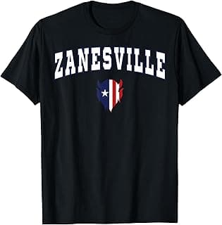 Zanesville High School Blue Devils T-Shirt C2 T-Shirt