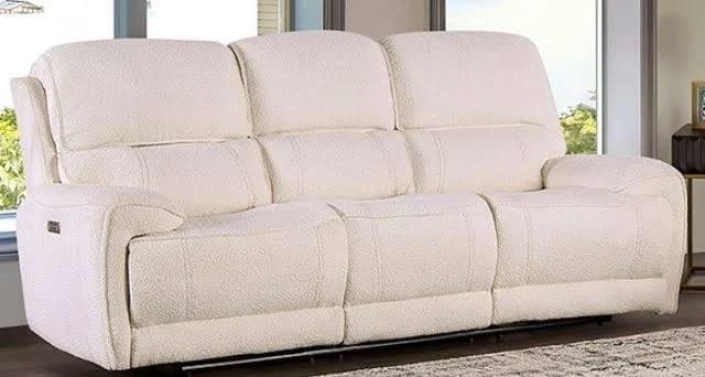 Furniture of America Morcote Gray Reclining Sofa