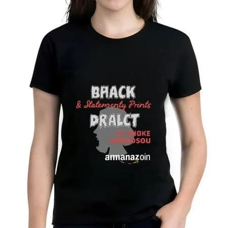 Women's Distressed Cotton T-Shirt