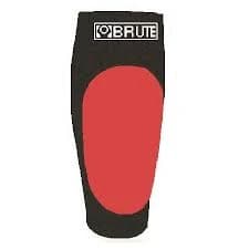 Brute 2-Tone Lycra Knee Pad in Black & Red