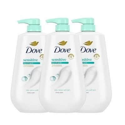 Dove Beauty Sensitive Skin Body Wash Pump