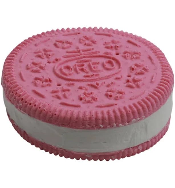 Pink Oreo Sandwich Cookie
