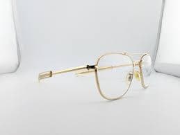 American Optical Eyeglasses Frames Only, 5 1/2 American Optical, Gold | eBay