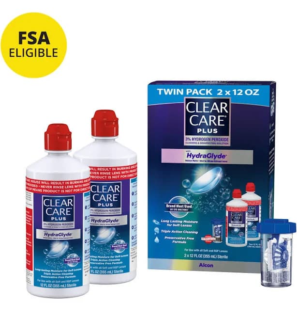 Clear Care Plus Cleaning & Disinfecting Solution