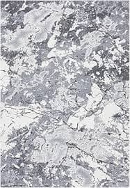 Amazon.com: SAFAVIEH Cyrus Shag Collection Area Rug - 5'5" x 7'6", Grey & Ivory, Modern Abstract Design, Non-Shedding & Easy Care, 0.8-inch Thick Ideal for High Traffic Areas in Living Room, Bedroom (