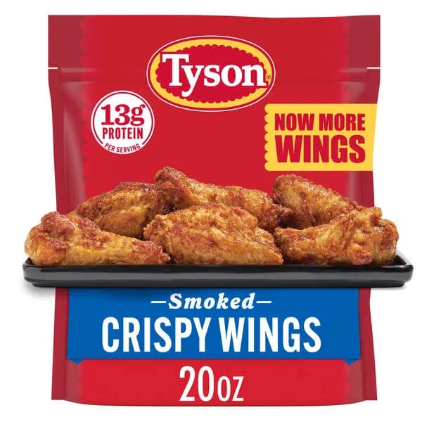 Tyson Frozen Smoked Crispy Wings