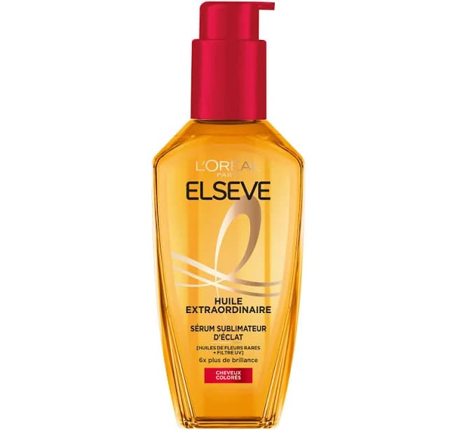L'Oréal Paris Elseve Huile Extraordinaire Sérum Sublimateur D'Éclat 100 ml