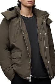 AllSaints Chalk Jacket with Removable Hood | Nordstrom