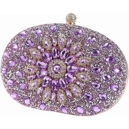 Caildanl Women's Sparkly Rhinestone Evening Bag