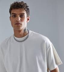 Buy Boohoo Premium Super Heavyweight Oversized T Shirt In White | 6thStreet Kuwait