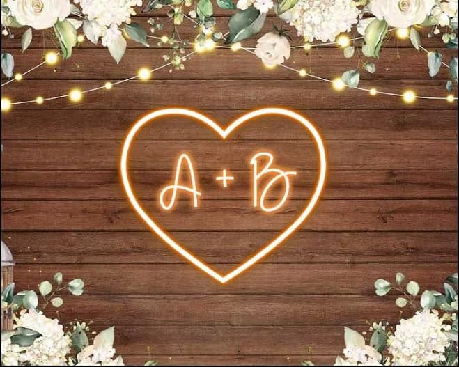 Custom Love Heart Neon Sign