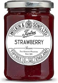 Tiptree Strawberry Preserve, 12 Ounce Jar