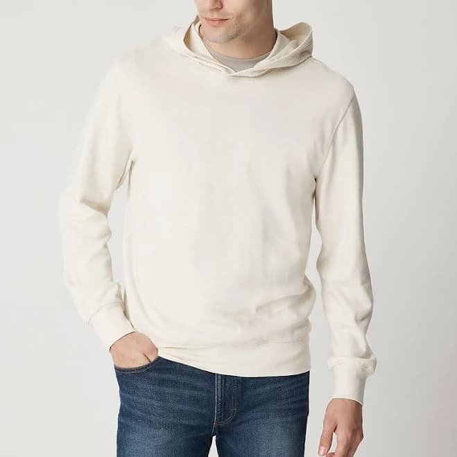 J.Crew Men's Slub Cotton Hoodie