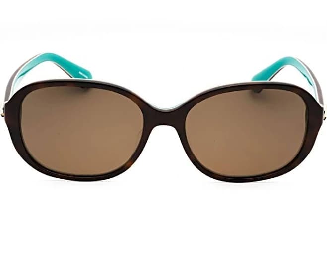 Kate Spade Izabella Havana Oval Sunglasses for Women Brown Lenses Designer Collection
