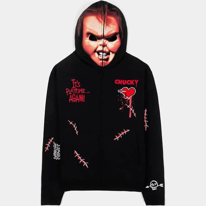 Chucky x SP Playtime Mask Full Zip Hoodie