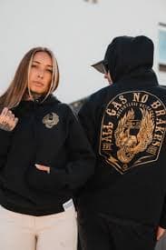 Black Hoodie - Skull and Wings Design – Relentless Betrayal