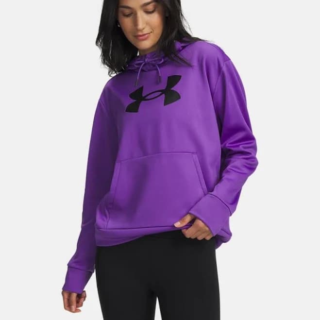 Womens Under Armour Tops Under Armour Fleece Hoodie Logo