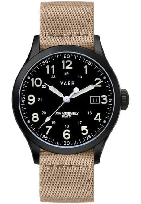 Vaer C5 Tactical Field Solar Dive Watch
