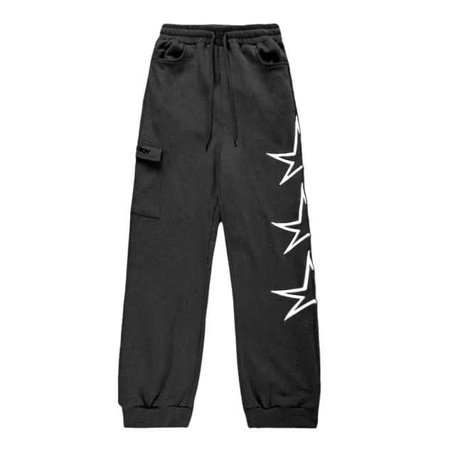 Trisica Drawstring Waist Baggy Sweatpants