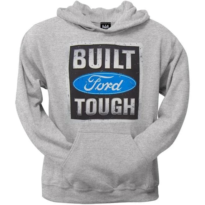 Ford Built Tough Stamp Pullover Hoodie