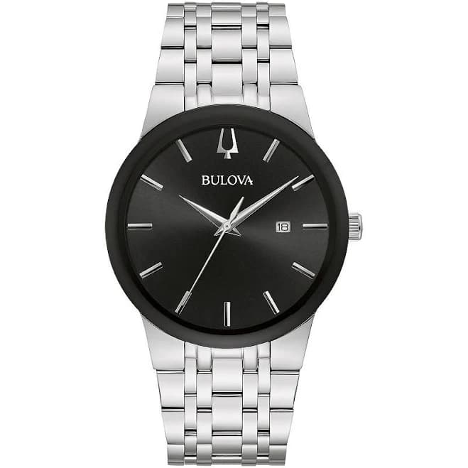 Bulova Men's Futuro Quartz Stainless Steel Watch