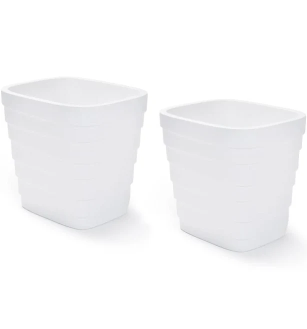 Step2 Wave Planter 20x24 White (2 Pack)