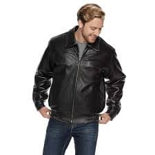 Victory Outfitters Men's Lambskin Genuine Leather Classic Bomber Jacket Mens Leather coat with Zip Out Liner - Black - Small at Amazon Men's Clothing store