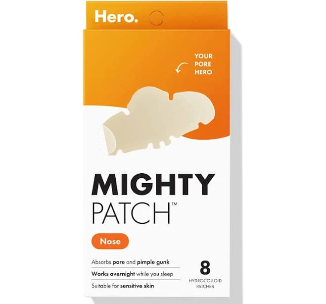 Hero Cosmetics Mighty Patch Nose Hydrocolloid Acne Pimple Patches