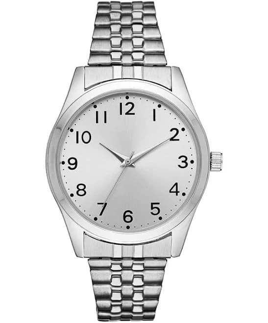 George Men's Chrome Expansion Band Watch