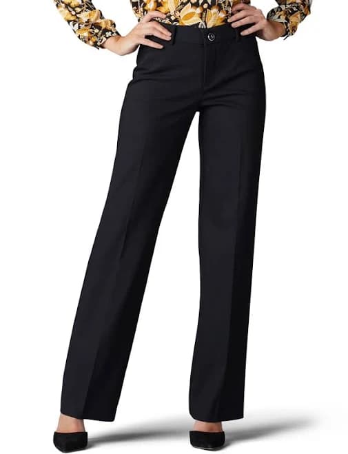 Lee Women's Flex Motion Regular Fit Trouser Pants