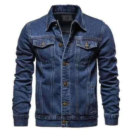 Men's Long Sleeve Denim Jacket