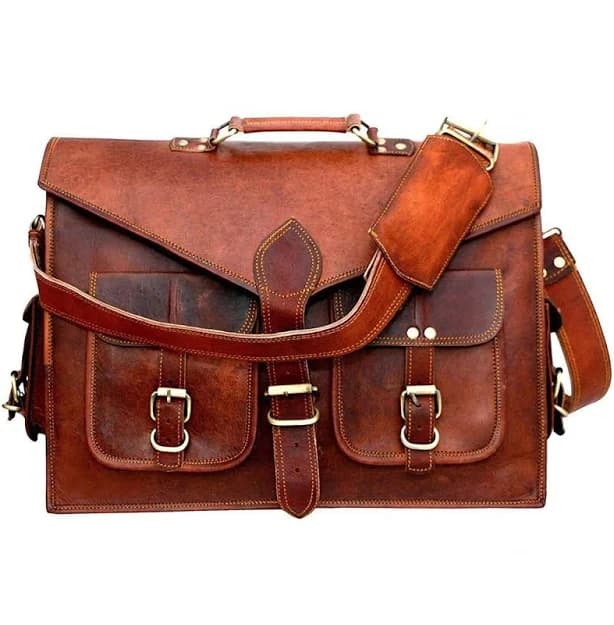Handmade Leather Briefcase