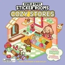 Cute and Cozy Sticker Rooms: Cozy Stores: Create Your Own Shopping Paradise with Hundreds of Stickers