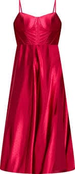 City Studios Trendy Plus Size Satin Studded Bustier Gown - Macy's