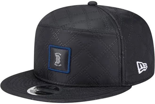 New Era Men's Boston Red Sox Quilted Snapback Hat