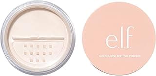 Halo Glow Soft Focus Setting Powder, Silky & Creates Soft Glow Without Shine, Smooths Pores & Lines, Vegan & Cruelty-Free, Light Pink
