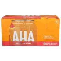 Aha Sparkling Water Orange & Grapefruit