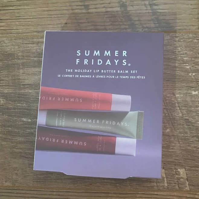 Summer Fridays The Holiday Lip Butter Balm Set