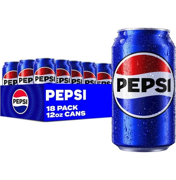 Pepsi Soda 16 Fl. Oz. Can (Case of 12)